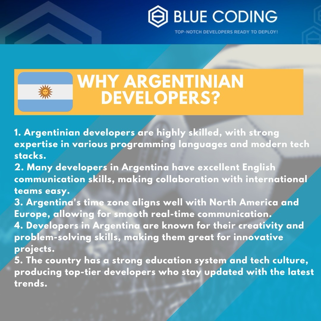 Why Argentinian developers! 