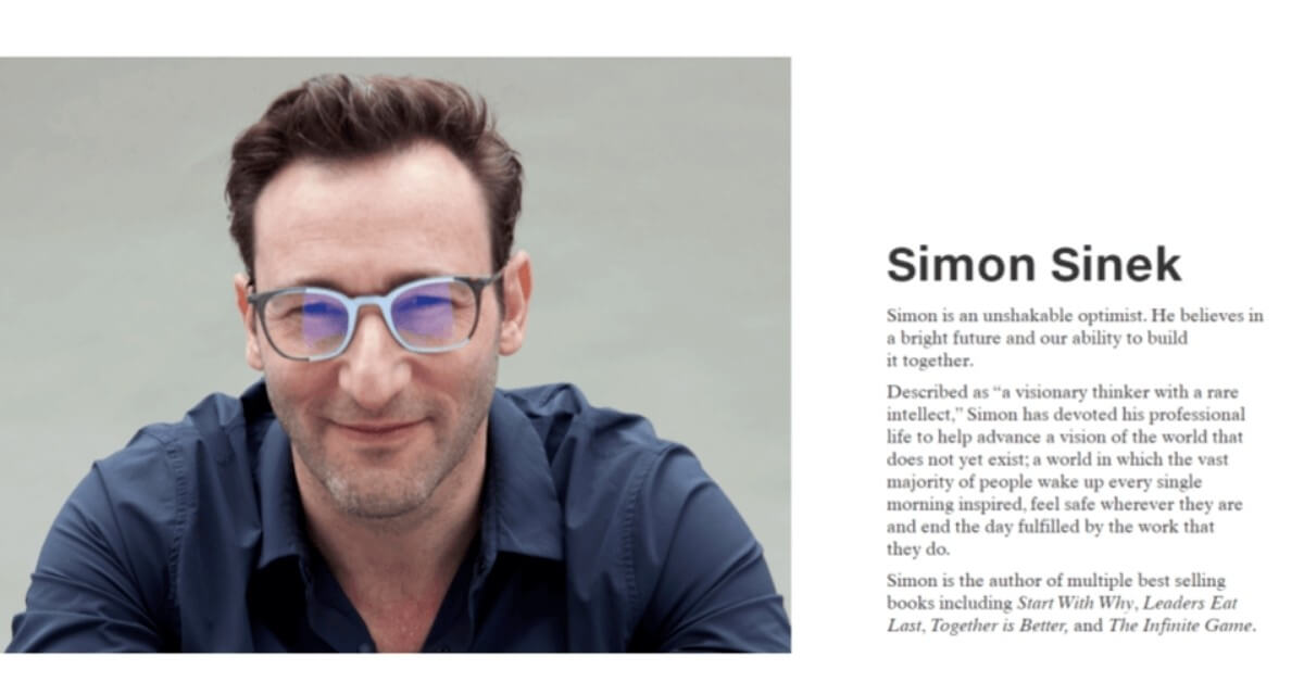 start with why Simon Sinek