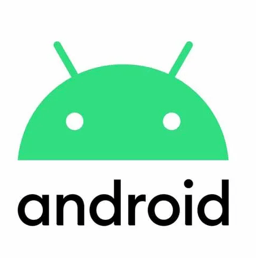 Hire Android developers, a small white square showing the Android logo